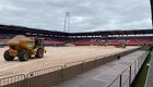 Knap 3.000 tons sand kørt ind på VM-arena
