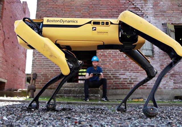 Gående robot skal testes i Danmark