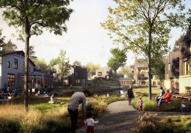 Den moderne landsby er et parkfællesskab